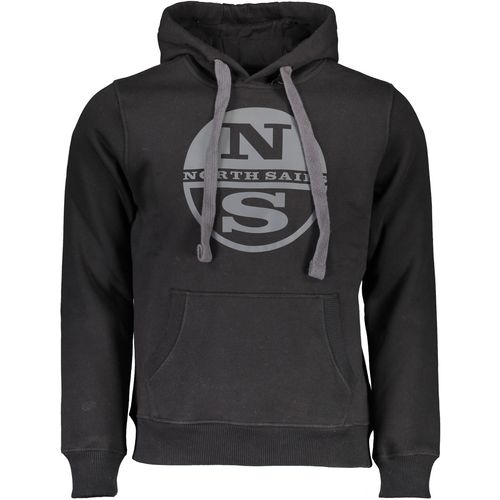 NORTH SAILS BLACK MAN SWEATSHIRT WITHOUT ZIP slika 1