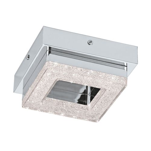 Eglo Fradelo zidna/stropna/1, led, 1x4w, krom/kristal  slika 1