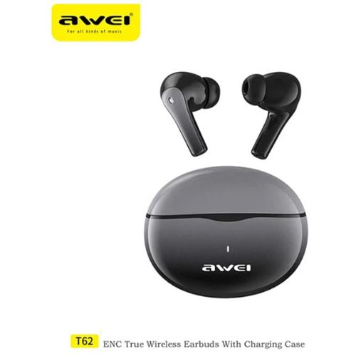 Slušalice AWEI T62 ENC Bluetooth bubice crne slika 1
