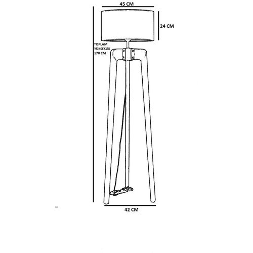 8580-5 Walnut
Beige Floor Lamp slika 3