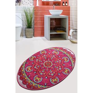 Mandala Ovalni Višebojni Tepih DJT (60 x 90 cm)