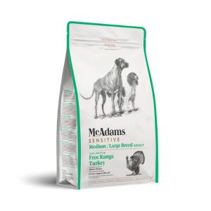 McAdams Sensitive Medium and Large Breed Free Range Turkey 10 kg