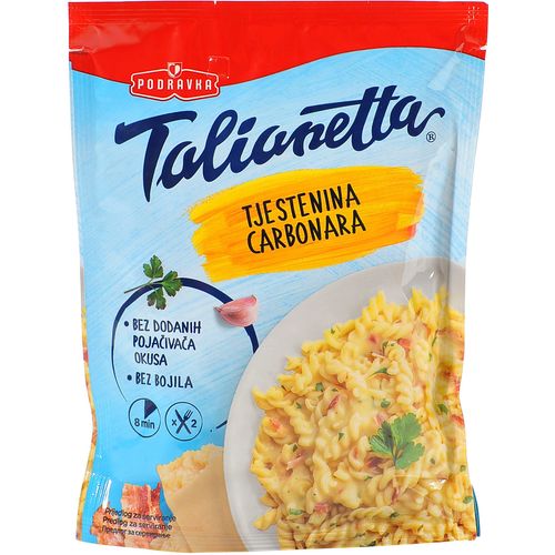 Talianetta tjestenina carbonara vrećica 160 g slika 1