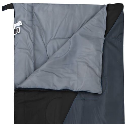 Lagane pravokutne vreće za spavanje 2 kom crne 1100 g 10 ℃ slika 5