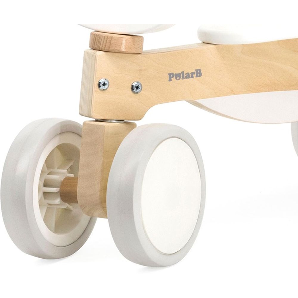 Viga PolarB 44239 Drvena guralica Polarni medo slika 4