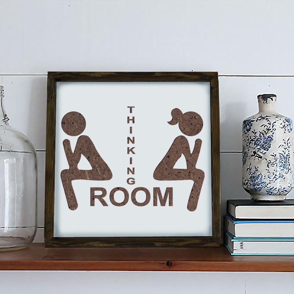 Dekorativna Slika KZM030 Brown White u Okviru od MDF-a slika 4