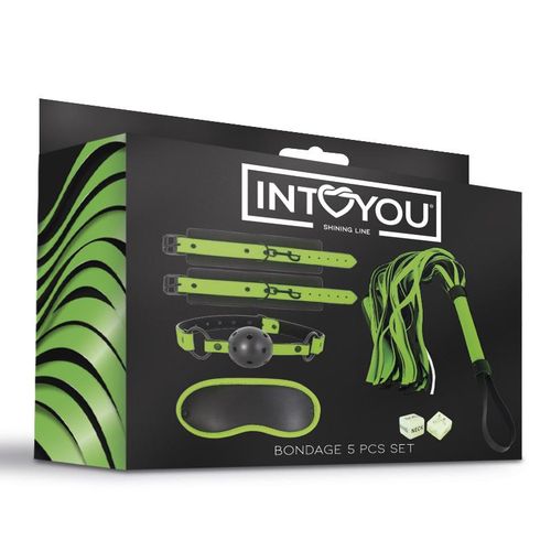 Intoyou Shining Line Bondage set od 5 kom, svijetli u mraku slika 6