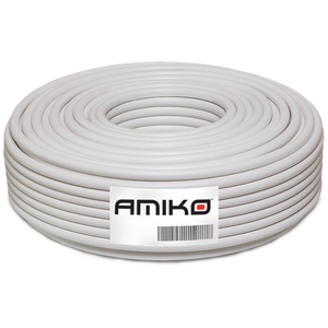 Amiko Koaksijalni kabel RG-6, BC, 100dB, 100 met. - RG6-BC/100db - 100m