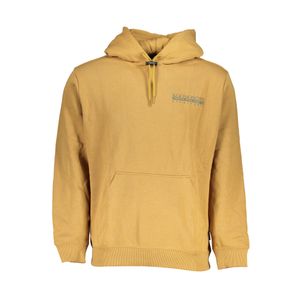 NAPAPIJRI MEN'S BEIGE ZIPLESS SWEATSHIRT