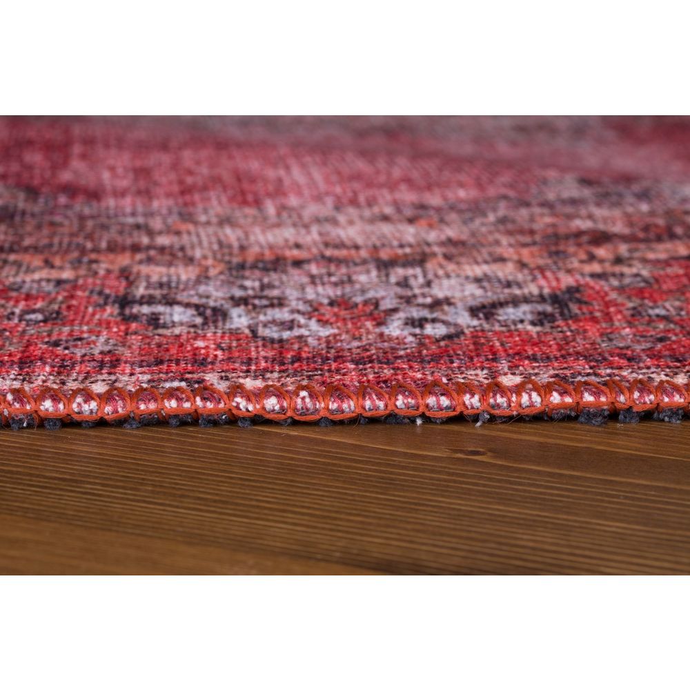Blues Chenille - Crveni AL 119 Višenamjenski Tepih (75 x 150 cm) slika 7