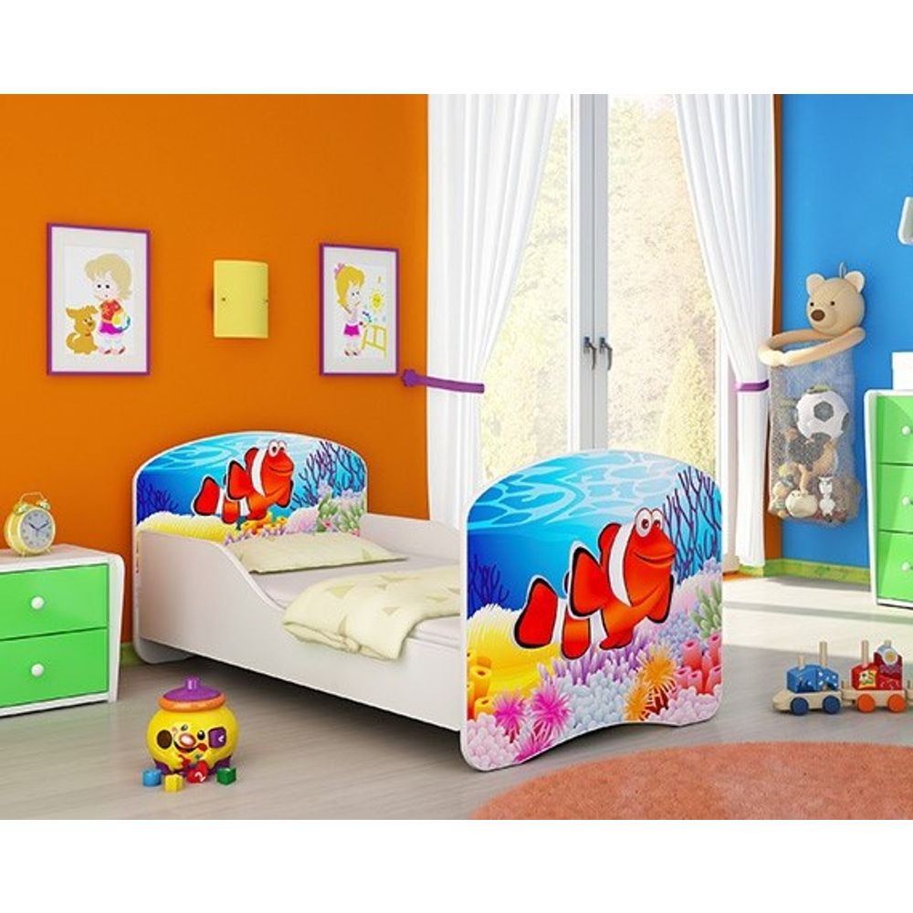 ACMA Dječiji krevet Acma I - 140x70cm - Dezen 28 slika 1