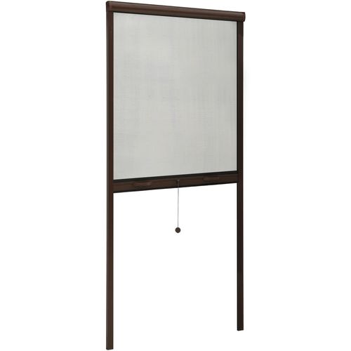 Zaslon protiv insekata za prozore smeđi 60 x 150 cm slika 19