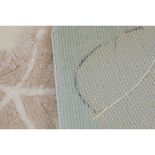 Deniz Yildizi - Blue  Multicolor Acrylic Bathmat Set (3 Pieces) slika 8