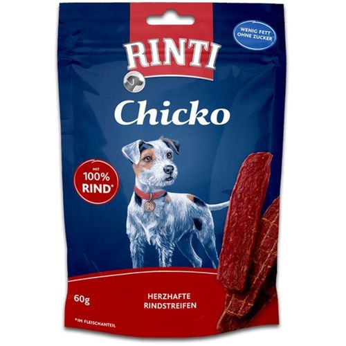 RINTI Extra Chicko Rind, poslastica za pse, trakice s govedinom, 60 g slika 1