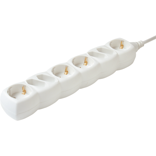 home Produžni kabel, 8 utičnica, 3 x 1.0 mm², 1.5met - NV 18/WH slika 1