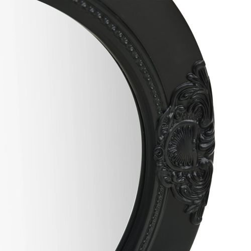 Zidno ogledalo u baroknom stilu 50 cm crno slika 13