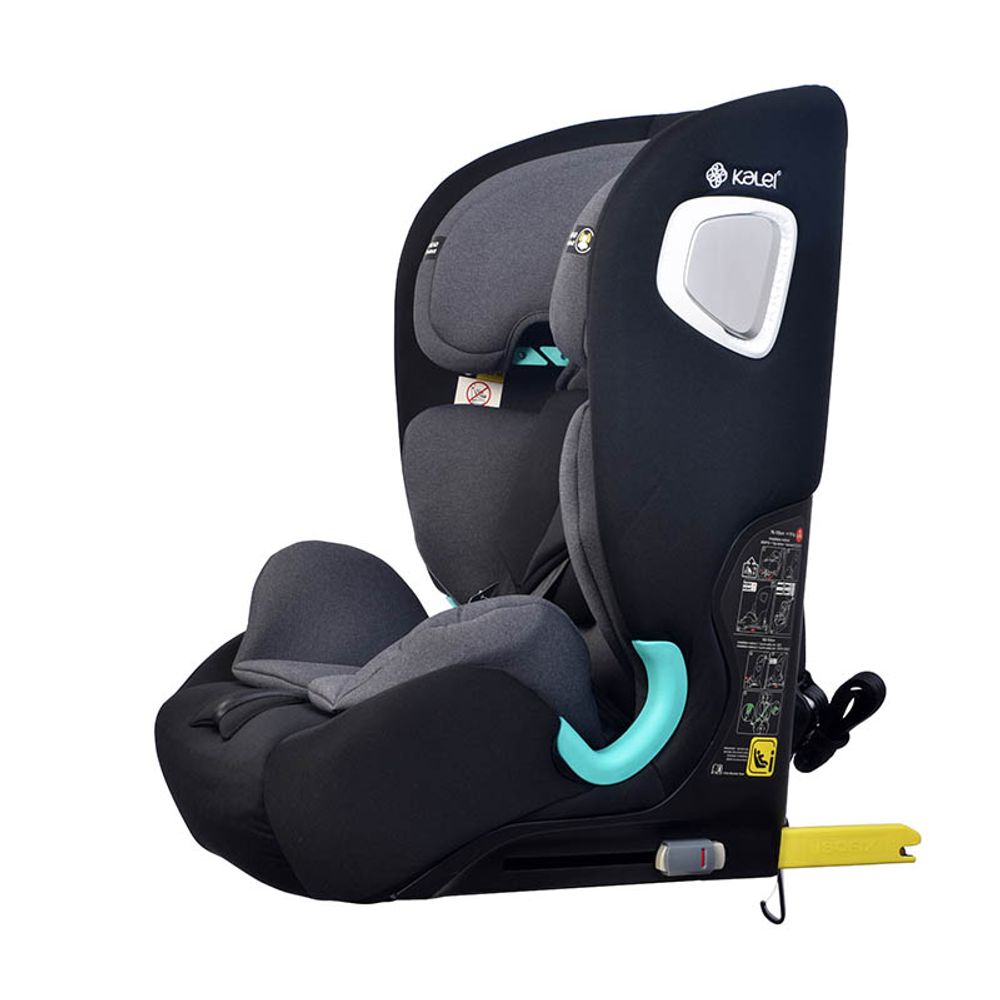 KALEI Autosjedalica i-Globe FX Isofix 74-150cm, Black/Grey  slika 3
