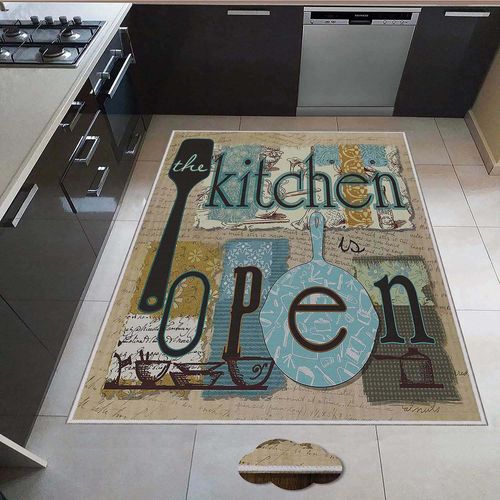 Oyo Concept Tepih kuhinjski IANTE KITCHEN 80x300 cm slika 1