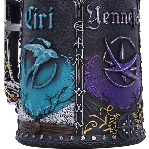 NEMESIS NOW THE WITCHER TRINITY TANKARD 15,5CM slika 4