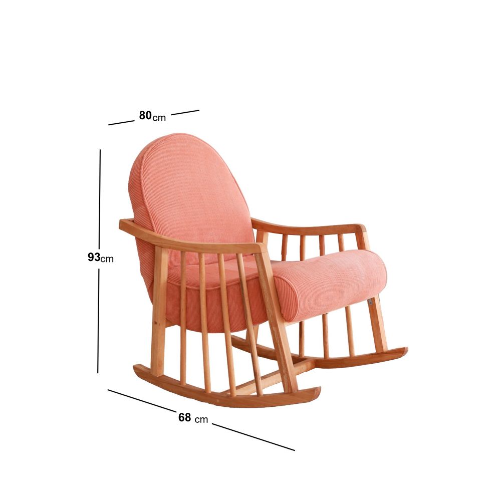 Klea - Coral Coral Wing Chair slika 7