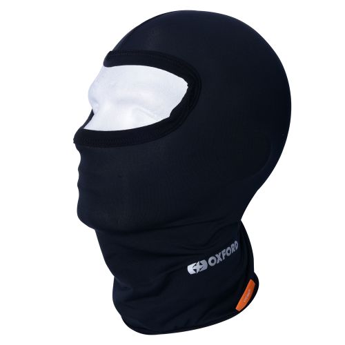 Oxford Balaclava Lycra podkapa, crna slika 2