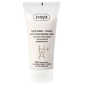 Ziaja maska i piling za lice s hijaluronskom kiselinom 55 ml