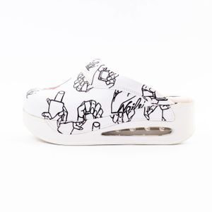 Terlik Sabo Air Max klompe, Nails