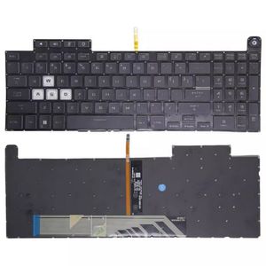 Tastatura za laptop Asus TUF Gaming A15 F15 FA507 FX507 mali enter sa pozadinskim osvetljenjem