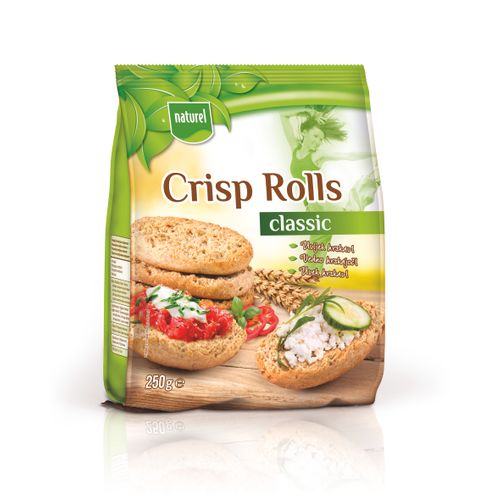 Naturel crisp rolls classic 250 g slika 1