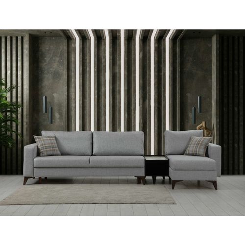 Kristal Rest Marble Set - Light Grey Light Grey Sofa Set slika 1