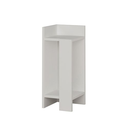 Elos left - White White Nightstand slika 2