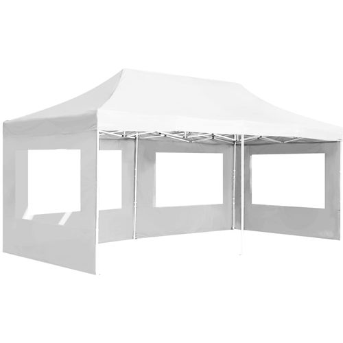 Profesionalni sklopivi šator za zabave 6 x 3 m bijeli slika 4