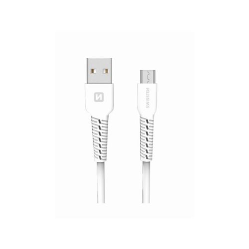 SWISSTEN kabel USB/microUSB, 2A, 1m, bijeli slika 1