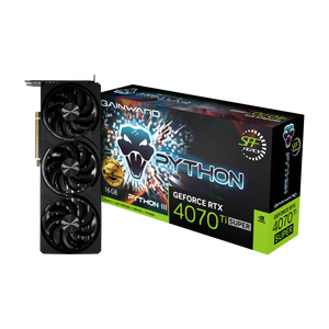 Gainward GF RTX 4070 Ti Super Python III OC, 16GB