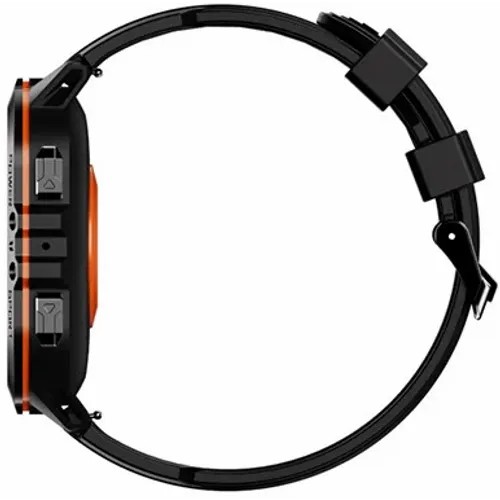 Oukitel BT20 Smart Watch Sport Rugged 350mAh/Heart rate/SpO2/Accelerometer/crno narandasti slika 3