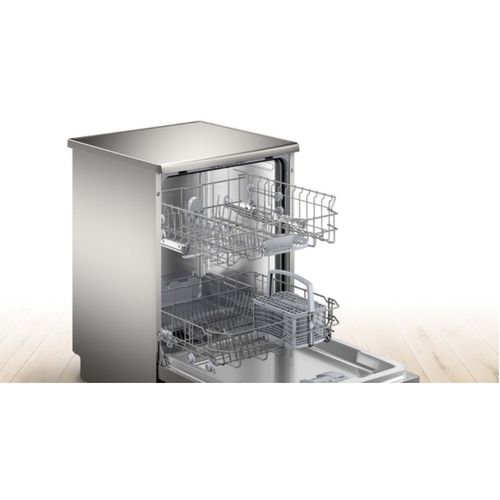 Bosch SGS2HTI72E Serie | 2 Samostojeća mašina za pranje sudova Silver inox, Extra Dry, AquaStop, EcoSilence motor, 12 kompleta, širina 60cm slika 6