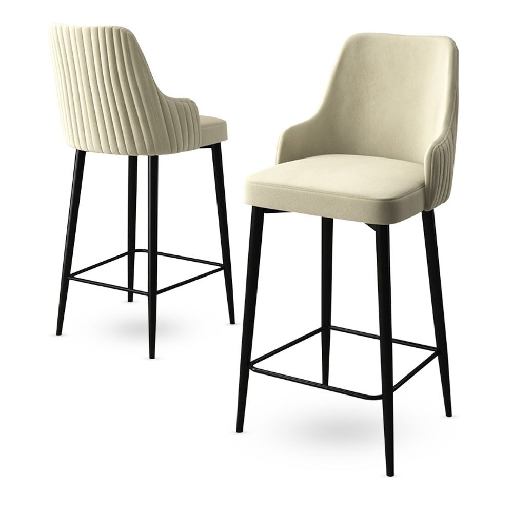 Enox - Crni Bar Stolac Set (6 Komada) slika 3