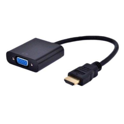 FAST ASIA Adapter-konvertor HDMI (M) - VGA (F) crni slika 1