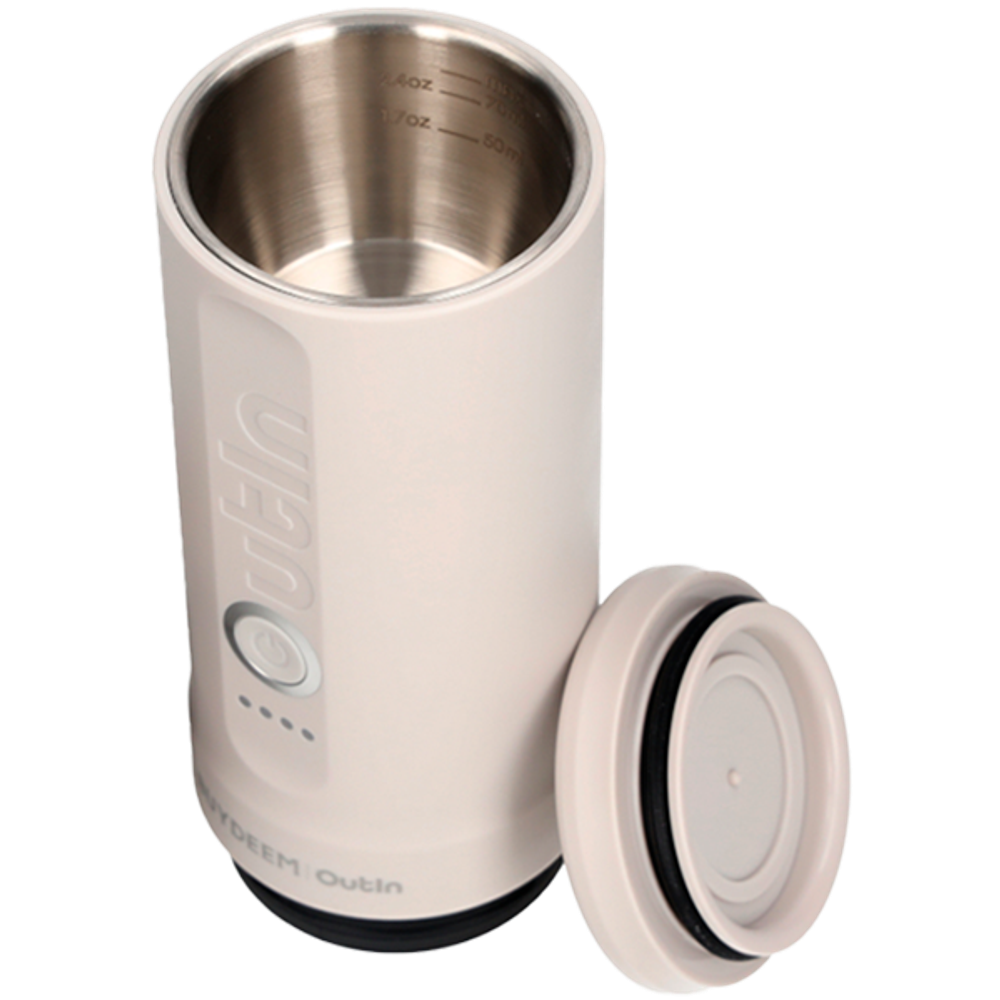 BUYDEEM Prenosni Espresso aparat Nano OTEM-01 Oat White slika 4