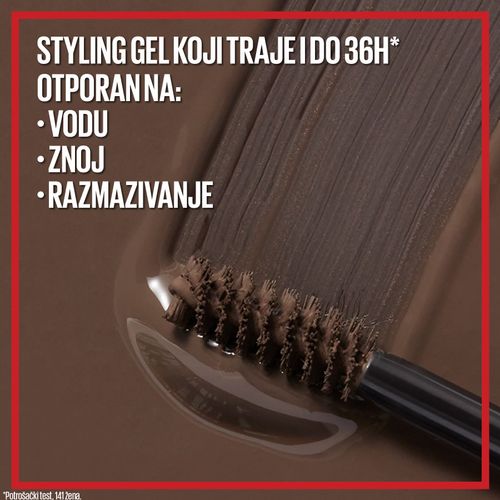 Maybelline New York Tattoo Brow 36H gel za obrve Brown  slika 5