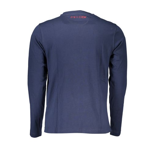 LA MARTINA MEN'S LONG SLEEVE T-SHIRT BLUE slika 2