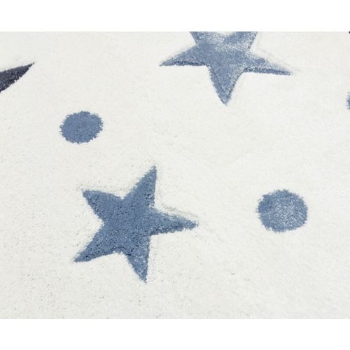 Dječji tepih ZVIJEZDE - plavi-sivi - 160x230 cm slika 2