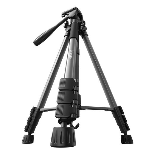 Stativ tripod za foto i video UGREEN LP661, nosivost 5kg, visina 53.5-175cm, 360° Pan,180° Tilt, za mobitele, akcijske kamere, DSLR fotoaparate, ručne kamkordere, projektore slika 1