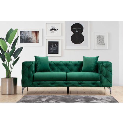 Atelier Del Sofa Dvosjed, zelena, Como - Green slika 1