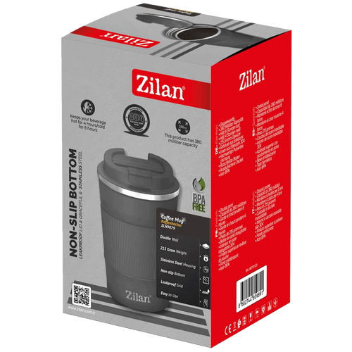 Zilan Termos boca, 380 ml, siva - ZLN9879 slika 2