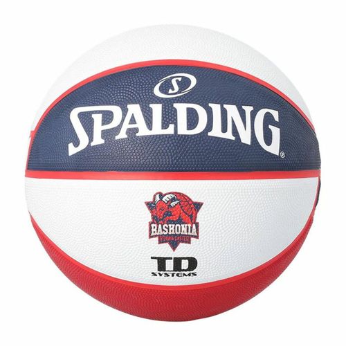 Košarkaška Lopta Spalding Baskonia Vitoria Crvena Veličina 7 slika 1