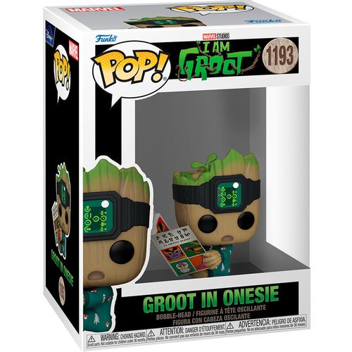 POP figure Marvel I am Groot - Groot in Onesie slika 1