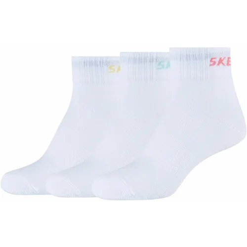 Skechers 3ppk wm mesh ventilation quarter socks sk42022-1000 slika 1