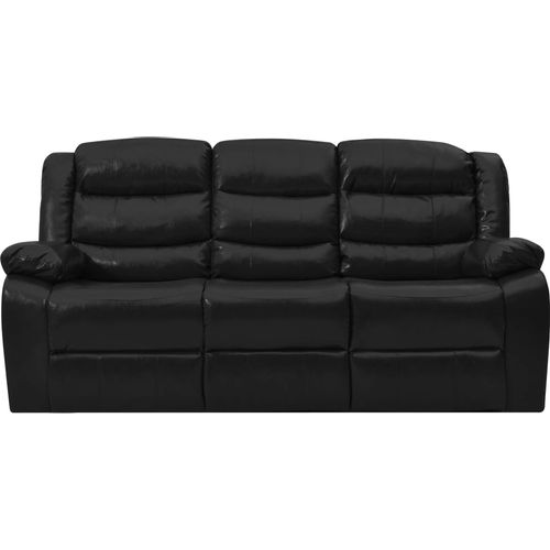 2-dijelni set sofa od umjetne kože crni slika 47