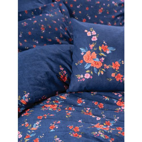 Emery - Dark Blue Dark Blue
Red Ranforce Single Quilt Cover Set slika 1